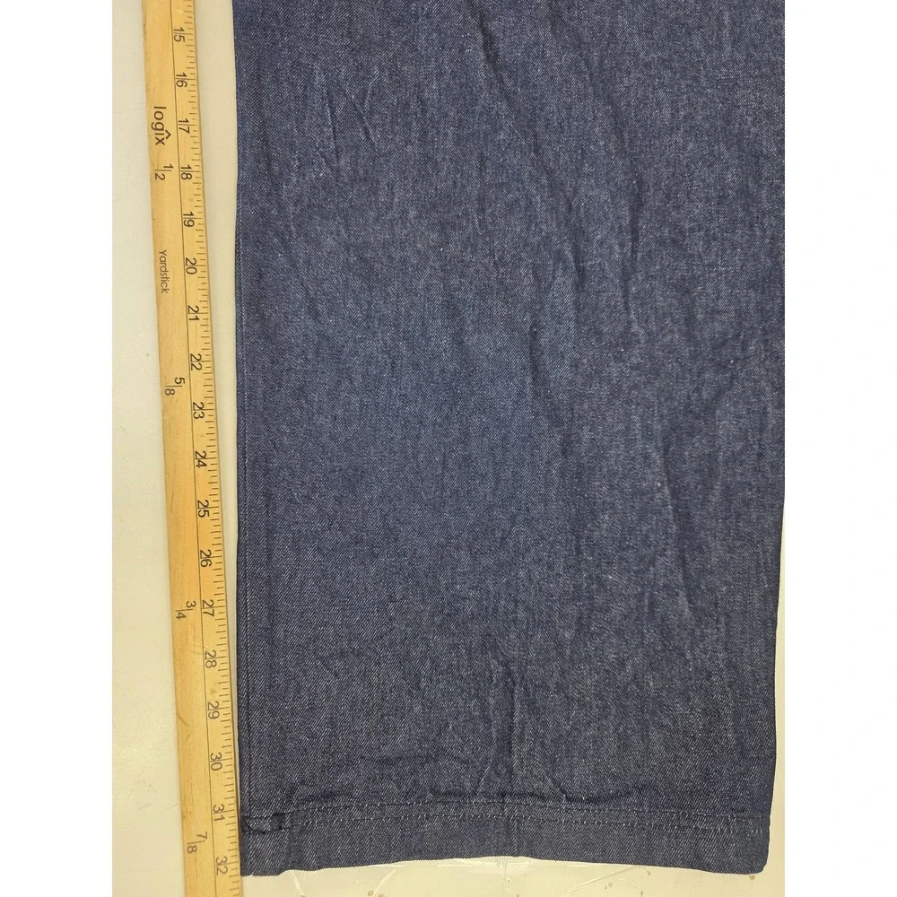 Falcon Bay Jeans Mens 58x32 Blue Denim Platinum Plus Comfort Waist Big Tall